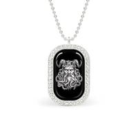 God Hades Mythical Symbols Women's Necklaces Pendant Necklace Fashion Diamond Jewelry with Chain
