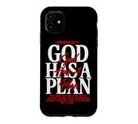 God Has A Plan Christian Jeremiah 29:11 Religious Worship Case for iPhone 11