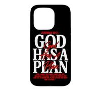 God Has A Plan Christian Jeremiah 29:11 Religious Worship Case for iPhone 15 Pro