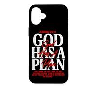God Has A Plan Christian Jeremiah 29:11 Religious Worship Case for iPhone 16 Plus