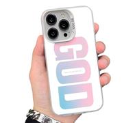 God Has a Plan for You Inspirational Phone Case for iPhone, Christian Faith Pattern Design, Scratch-Resistant Anti-Slip Shockproof Protective Cover (Colorful-A,for iPhone 17 Pro)