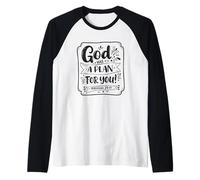 God Has A Plan for You - Jeremiah 29:11 Raglan Baseball Tee