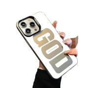 God Has a Plan for You Phone Case Compatible with iPhone 17-11Christian Religious Inspirational Bible Verse Case, Shockproof Soft TPU Protective Cover for Women Men (Gray,For iPhone12ProMax)