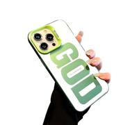 God Has a Plan for You Phone Case Compatible with iPhone 17-11Christian Religious Inspirational Bible Verse Case, Shockproof Soft TPU Protective Cover for Women Men (Green,For iPhone 16plus)