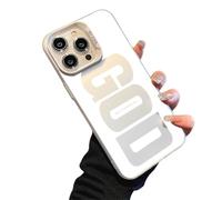 God Has A Plan for You Phone Case For iPhone 17 Pro Max Case, 16/15/14 Series, Soft Slim Shockproof Cover, A Unique Religious Gift (White,For iPhone15)