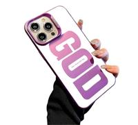 God Has A Plan for You Phone Case For iPhone 17 Pro Max Case, 16/15/14 Series, Soft Slim Shockproof Cover, A Unique Religious Gift (Purple,For iPhone14Plus)