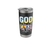 God Has A Plan for Your Life Stainless Steel Insulated Tumbler