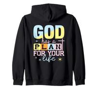 God Has A Plan For Your Life Zip Hoodie
