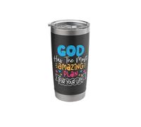God Has The Most Amazing Plan for Your Life Stainless Steel Insulated Tumbler