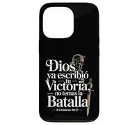 God Has Written Your Victory 2 Chronicles 20:17 Spanish Case for iPhone 13 Pro