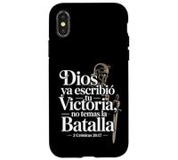 God Has Written Your Victory 2 Chronicles 20:17 Spanish Case for iPhone X/XS
