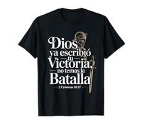 God Has Written Your Victory 2 Chronicles 20:17 Spanish T-Shirt