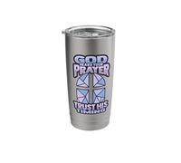 God Heard Your Prayer Trust his Timing for a Bible Student Stainless Steel Insulated Tumbler