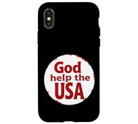 God help the USA America is bleeding stop the violence again Case for iPhone X/XS