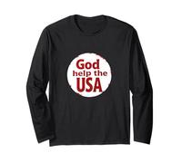God help the USA America is bleeding stop the violence again Long Sleeve T-Shirt