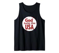 God help the USA America is bleeding stop the violence again Tank Top