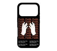 God Helps Those Who Help Themselves Motivational Quote Case for iPhone 17 Pro