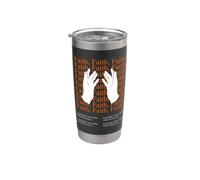 God Helps Those Who Help Themselves Motivational Quote Stainless Steel Insulated Tumbler