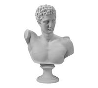 God Hermes Bust Head Greek Statue Sculpture Cast Marble Copy