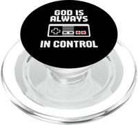 God is Always in Control Christian Gamer PopSockets PopGrip for MagSafe
