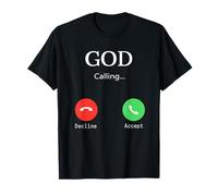 God is Calling Christians Funny Jesus Christ Phone T-Shirt