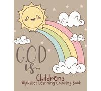 God is Children's Alphabet Learning Coloring Book
