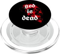 God is dead - Nietzsche - Nihilistic Philosopher skull PopSockets PopGrip for MagSafe