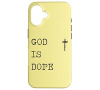 God Is Dope, Christian Faith Believe, Bring The Word of God Case for iPhone 16