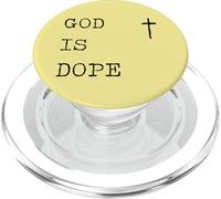 God Is Dope, Christian Faith Believe, Bring The Word of God PopSockets PopGrip for MagSafe