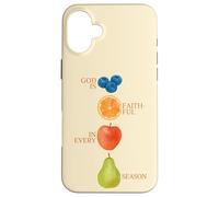 God Is Faithful In Every Season Fruit Bible Verse Christian Case for iPhone 16 Plus