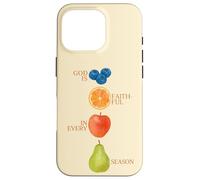 God Is Faithful In Every Season Fruit Bible Verse Christian Case for iPhone 16 Pro