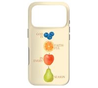 God Is Faithful In Every Season Fruit Bible Verse Christian Case for iPhone 17 Pro
