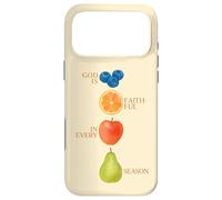 God Is Faithful In Every Season Fruit Bible Verse Christian Case for iPhone 17 Pro Max