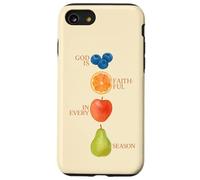 God Is Faithful In Every Season Fruit Bible Verse Christian Case for iPhone SE (2020) / 7/8