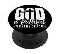 God Is Faithful In Every Season Inspiration PopSockets Adhesive PopGrip