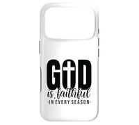 God Is Faithful In Every Season, Religious, Christian, Faith Case for iPhone 17 Pro