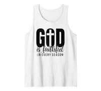 God is Faithful in Every Season Tank Top
