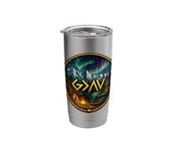 God is Faithful More Than Highs and Lows Camping Nights Stainless Steel Insulated Tumbler