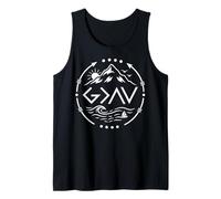 God is Faithful More Than Highs and Lows Christian Tank Top