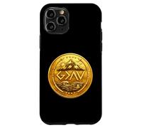 God is Faithful More Than Highs and Lows Golden Coin Version Case for iPhone 11 Pro