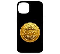 God is Faithful More Than Highs and Lows Golden Coin Version Case for iPhone 13