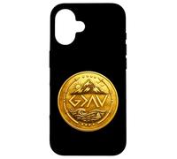 God is Faithful More Than Highs and Lows Golden Coin Version Case for iPhone 16