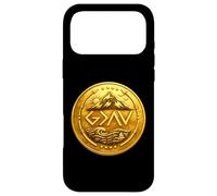 God is Faithful More Than Highs and Lows Golden Coin Version Case for iPhone 17 Pro Max