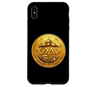 God is Faithful More Than Highs and Lows Golden Coin Version Case for iPhone XS Max