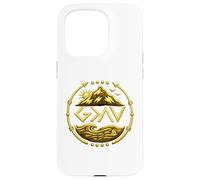 God is Faithful More Than Highs and Lows Golden Graphics Case for iPhone 15 Pro