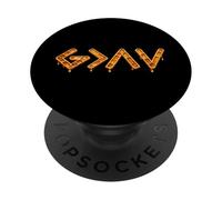 God is Faithful More Than Highs and Lows Honeycomb Version PopSockets Adhesive PopGrip