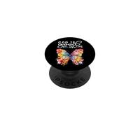 God Is Good All The Time Christian Bible Verse Butterfly PopSockets Adhesive PopGrip