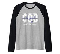 God is Good All The Time Christian Bible Verse Cute Heart Raglan Baseball Tee