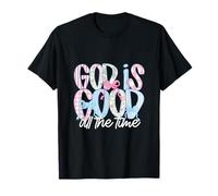 God is Good All The Time Faith-Based Christian Bible Verse T-Shirt