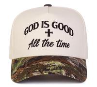 God is Good All The Time Hat, Camouflage, One size